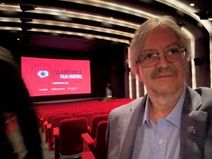Professor Mitchell at the Slamdance Film Festival, Los Angeles, 2025